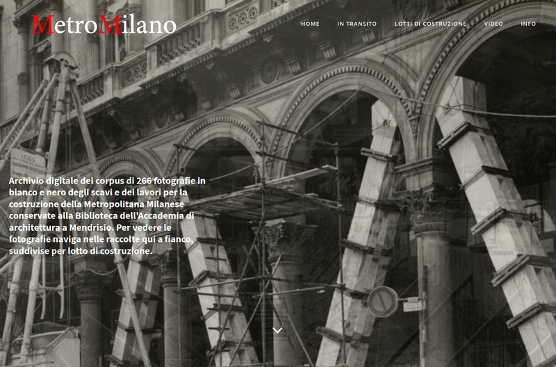 MetroMilano hompage